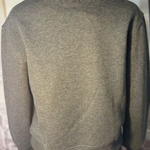 Express Cozy Gray Crewneck Sequined Embellished Sweater